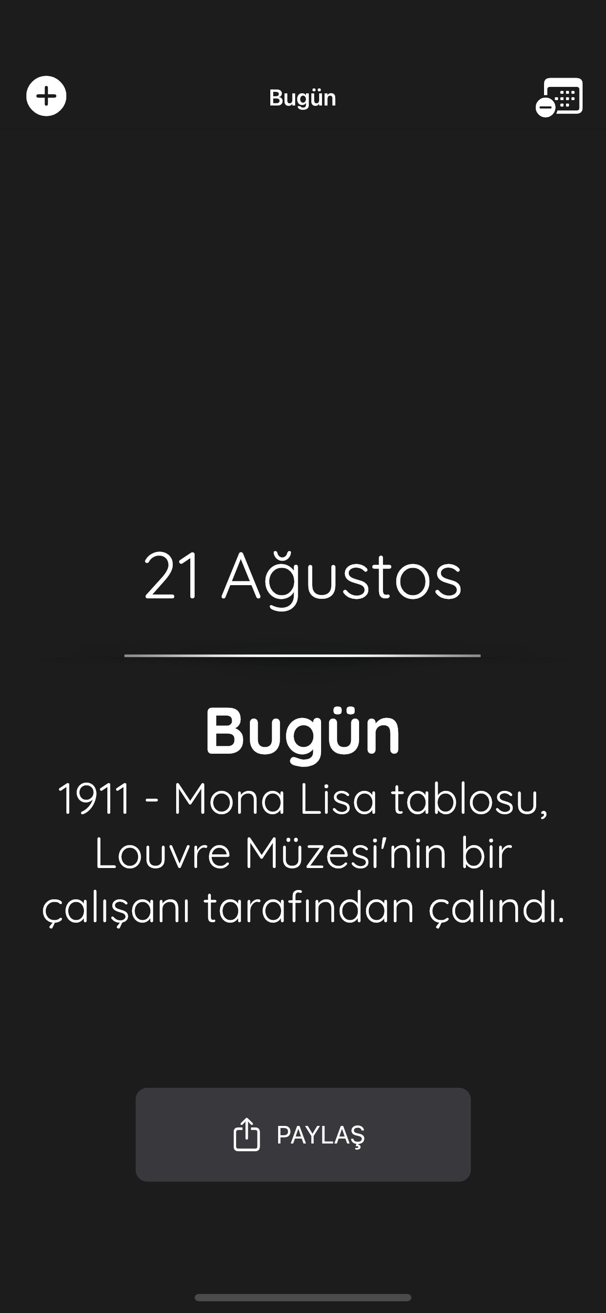 Bugün?