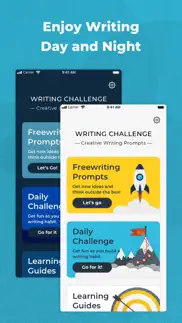 writing challenge iphone screenshot 3