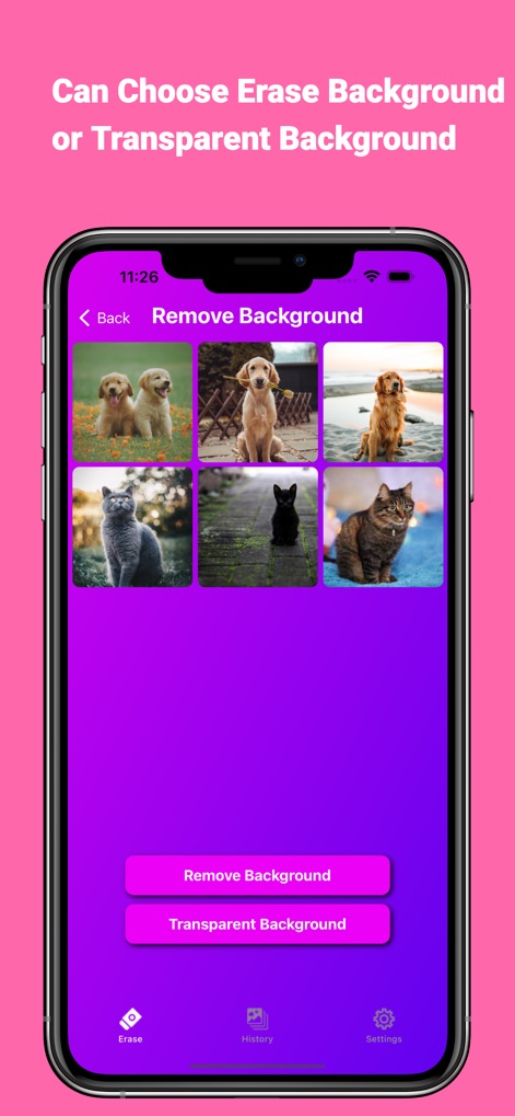 Background Transparent - Photo & Video App | MWM