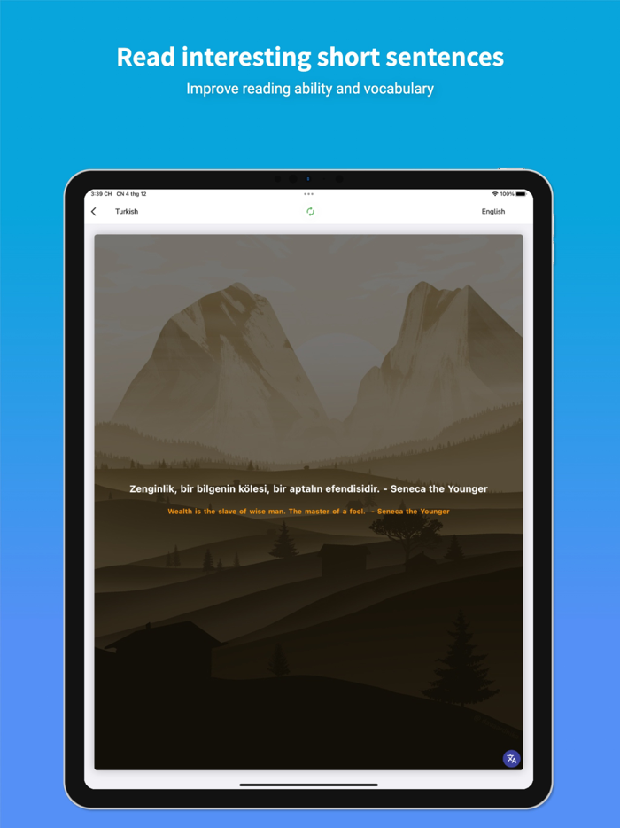 Turkish Translator and Learn 45