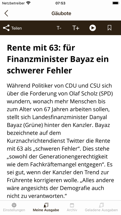 Gäubote Screenshot