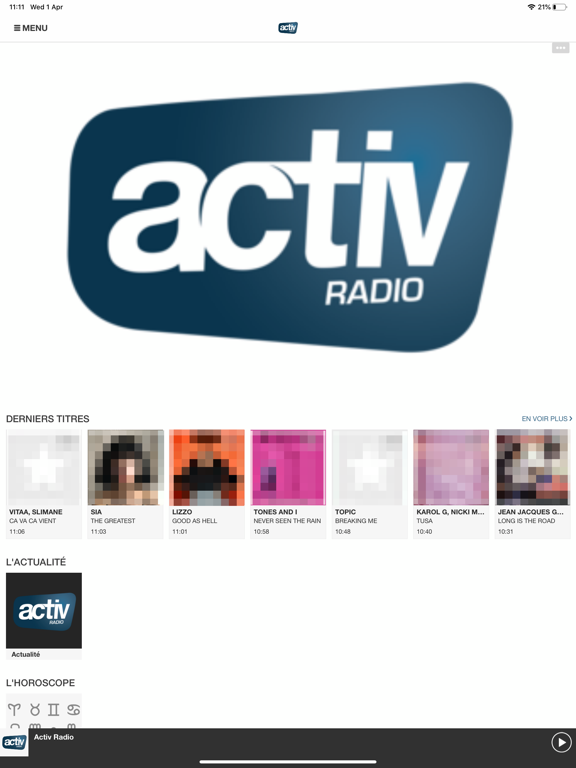 Screenshot #4 pour ACTIV, la radio de la Loire