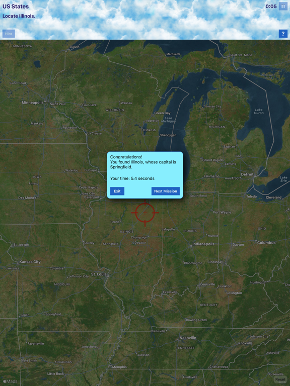 Screenshot #6 pour GeoZooom!