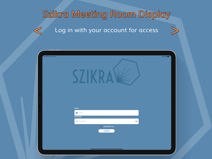 Szikra Meeting Room Display