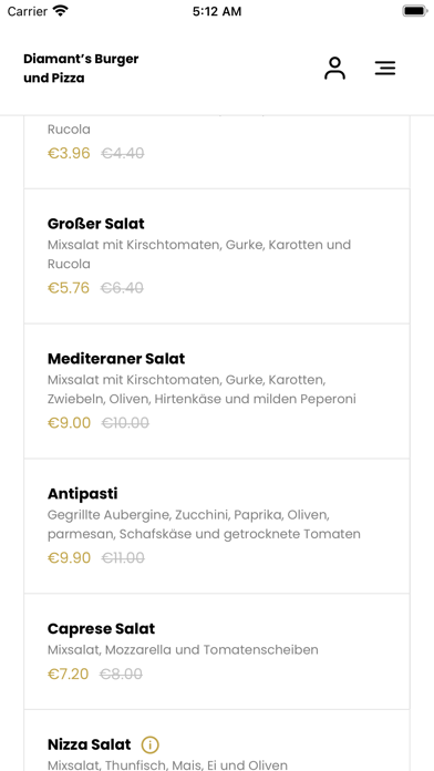 Screenshot #2 pour Diamant’s Burger und Pizza