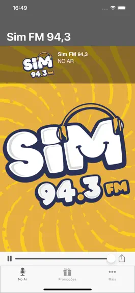 Game screenshot Sim FM 94,3 apk