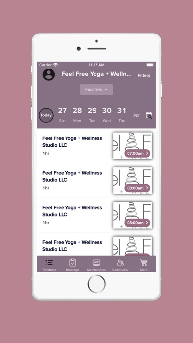 Feel Free Yoga Screenshot