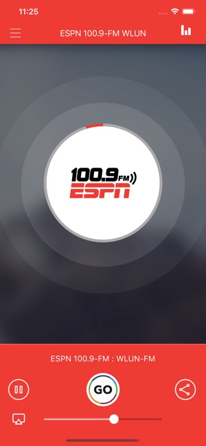 ESPN 100.9-FM WLUN az App Store-ban