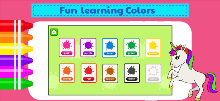 Unicorn Coloring Book Games