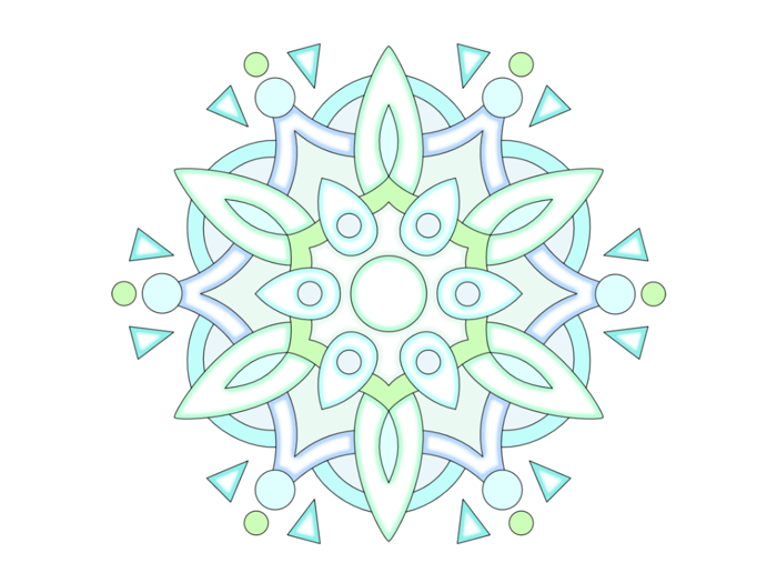 Mini Mandala Coloring