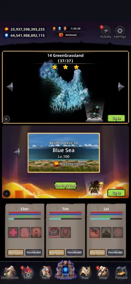 Game screenshot Heros And Treasures apk