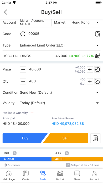 Cornerstone Securities Screenshot