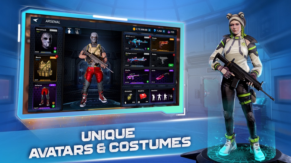 #6. MaskGun - Online shooting game (iOS) Podle: June Gaming