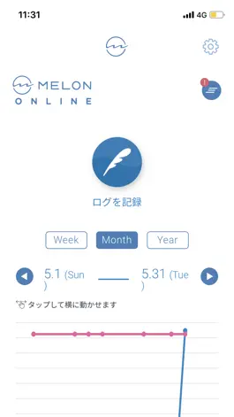 Game screenshot MELON-瞑想・マインドフルネス継続サポートアプリ apk