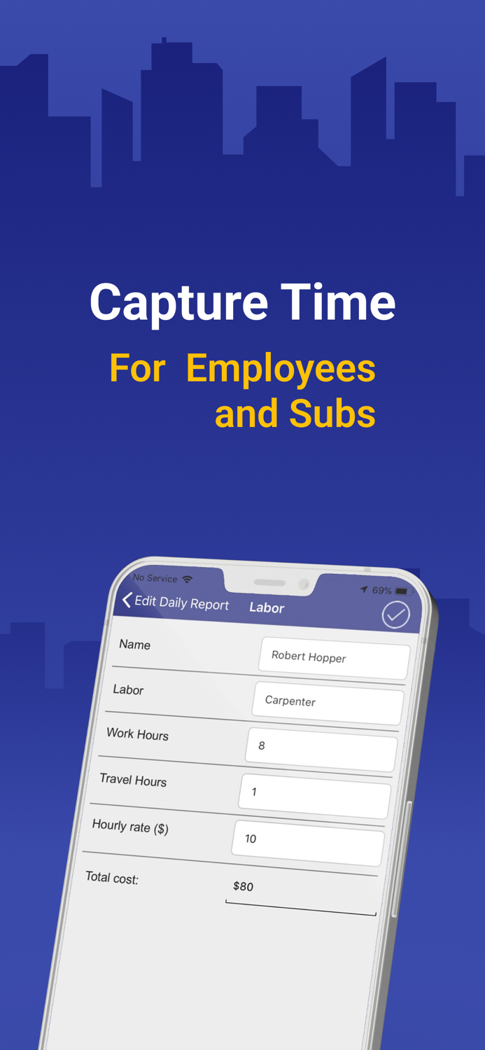 Construction Daily Log App