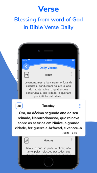 Bíblia Sagrada em Português* Screenshot