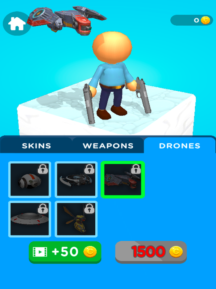 Gun Shooter Bullet Rush 3D