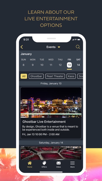 Palms Casino Screenshot