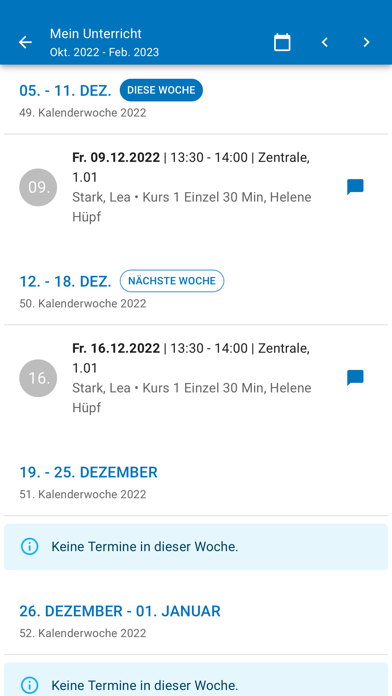 Städt. Musikschule Heilbronn Screenshot
