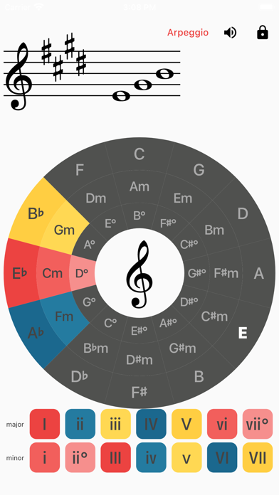 Circle of Fifth Harmony Screenshot