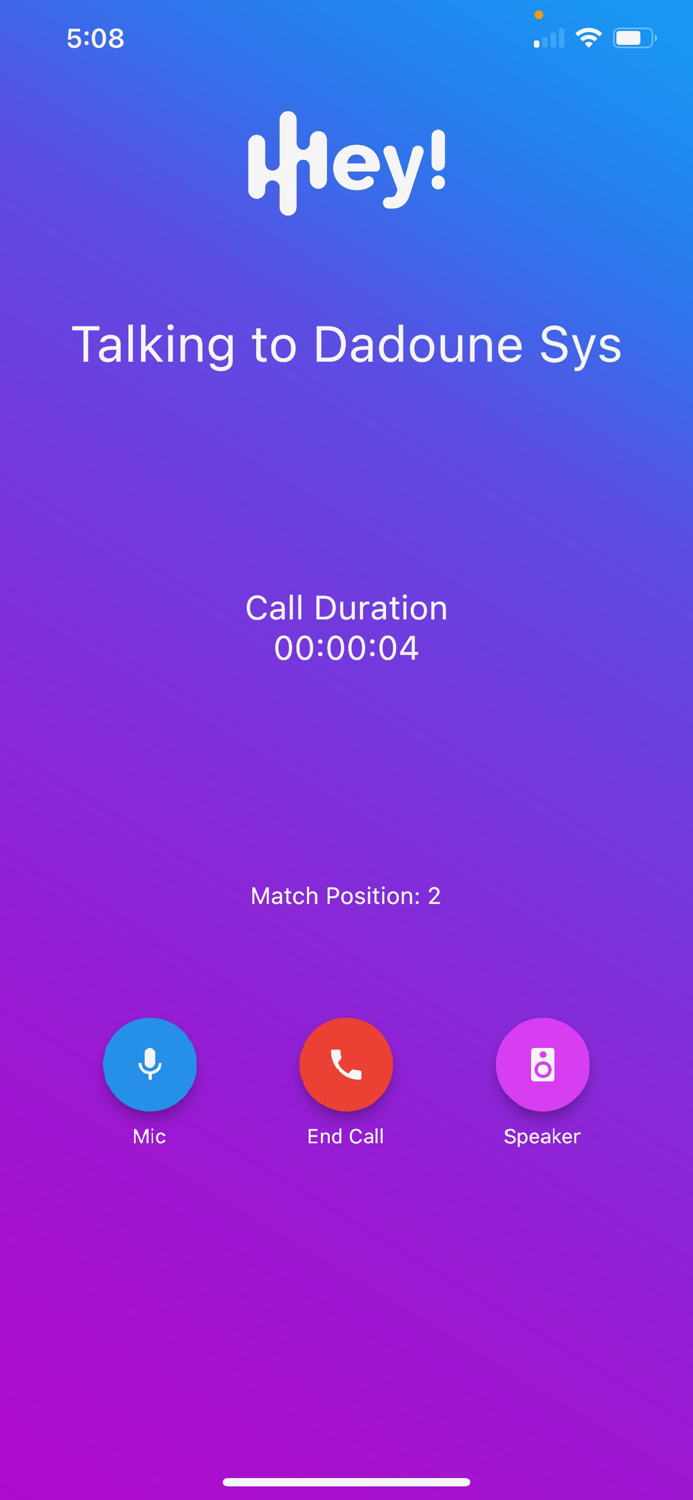 Hey - Talk Connect Repeat.