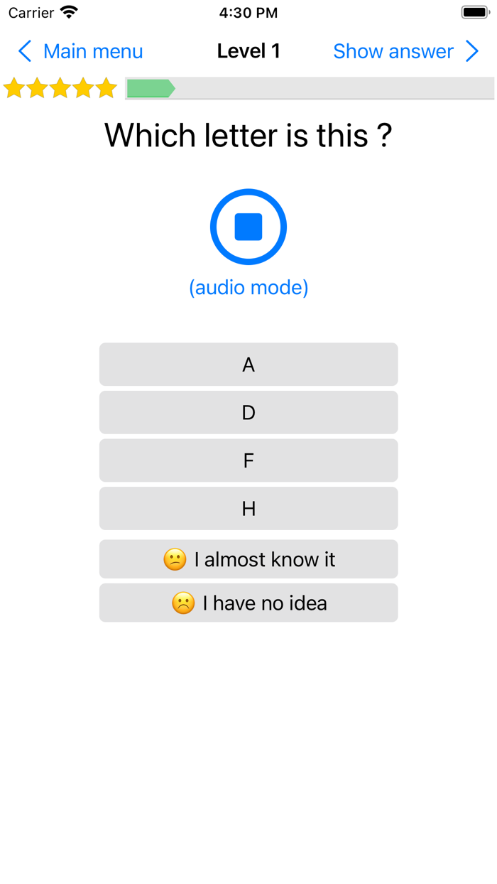Morse Code Quiz
