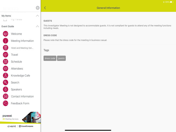Parexel Meeting Services