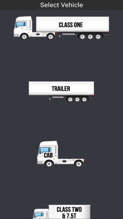 Vehicle Walkaround Check Screenshot