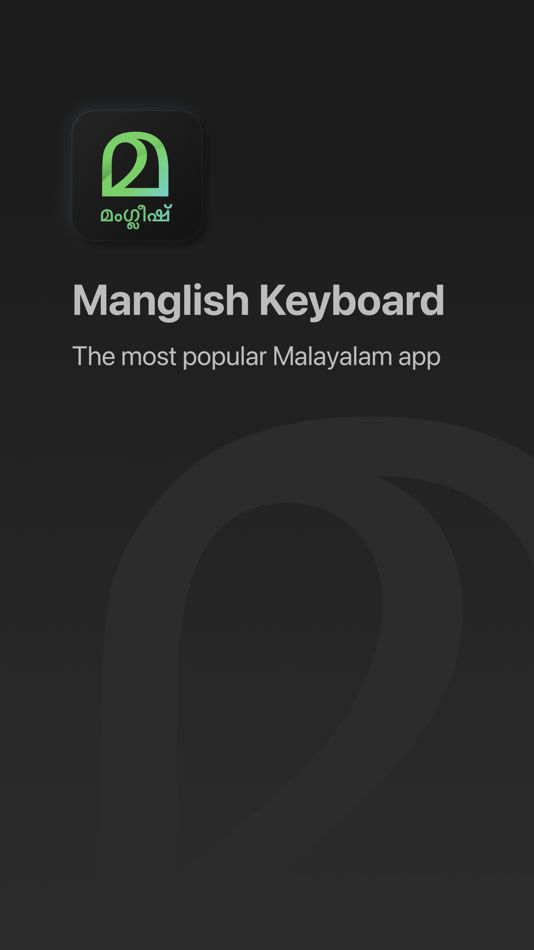 #1. Manglish Keyboard (iOS) Podle: ClusterDev Technologies Private Limited