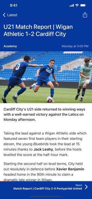 U21 Match Report, Cardiff City 1-2 Burnley