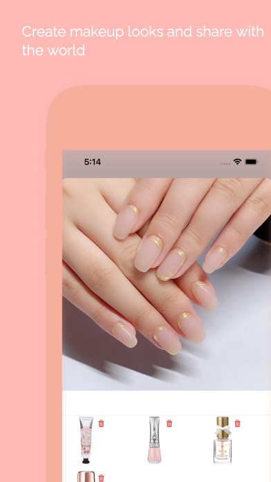 Vanity App Screenshot