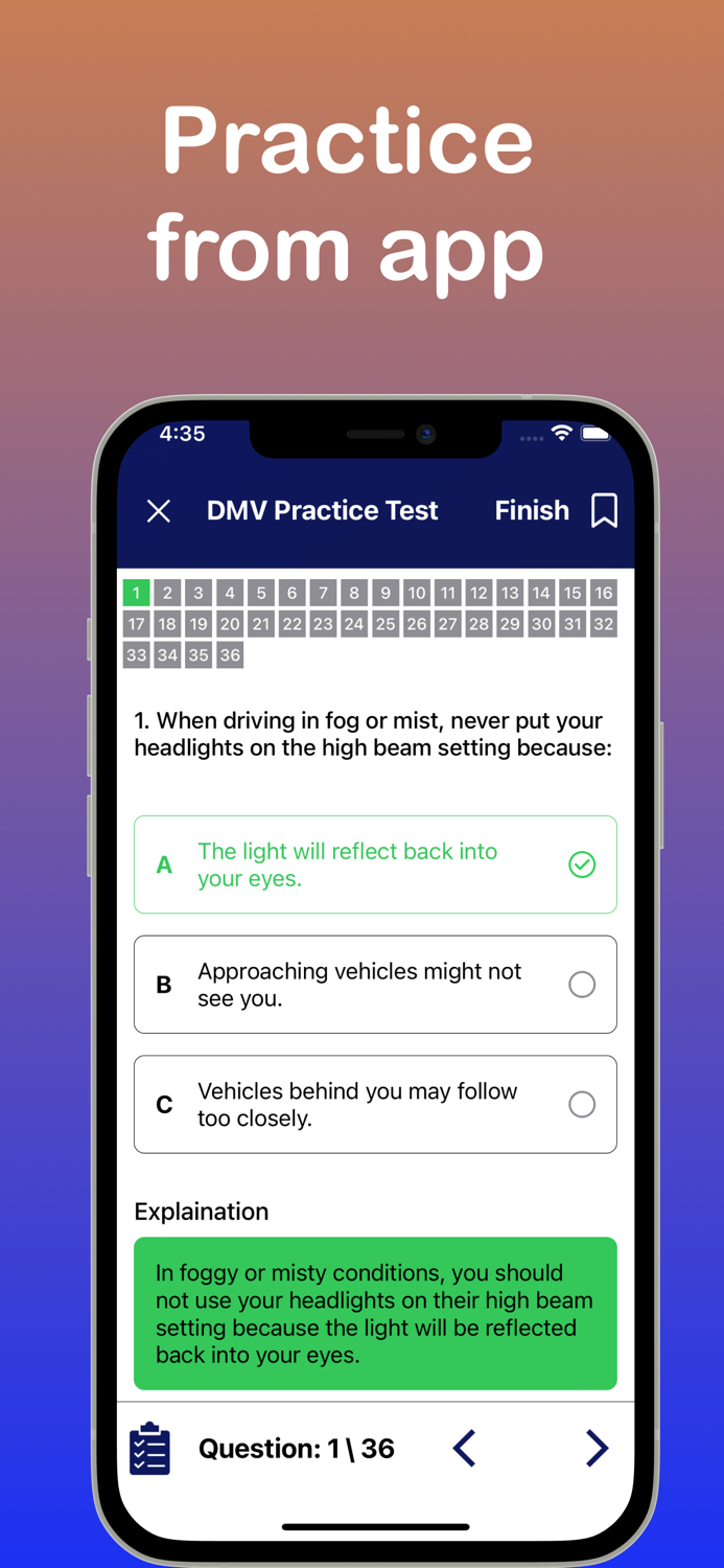 DMV Permit Practice Test 2022