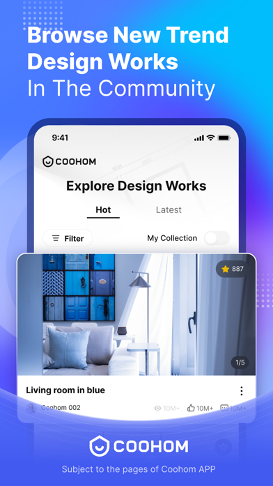 Coohom App-3D Interior Design Screenshot