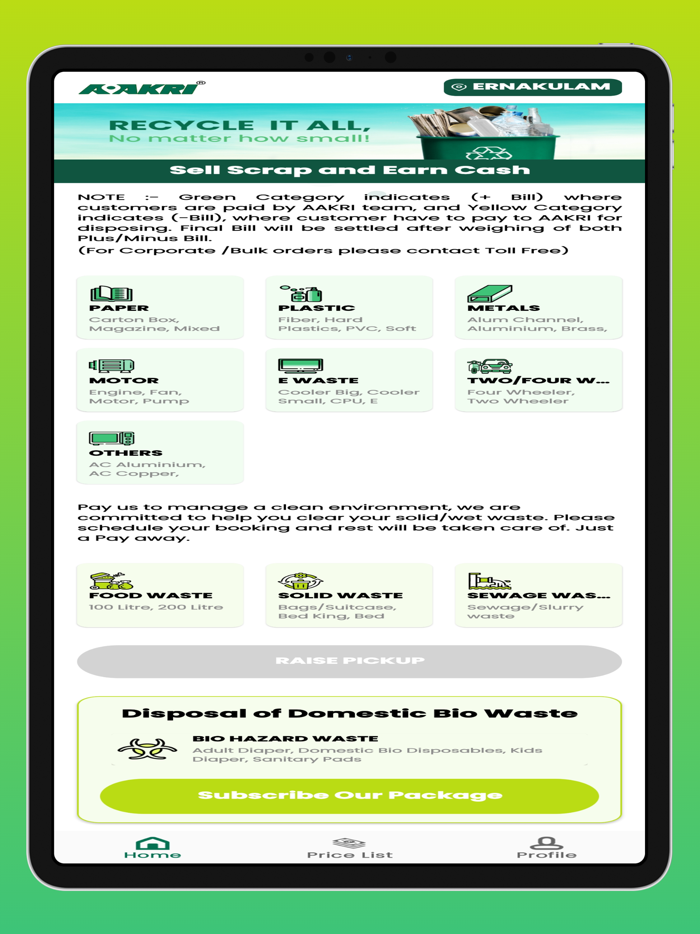 AAKRI - WASTE MANAGEMENT APP