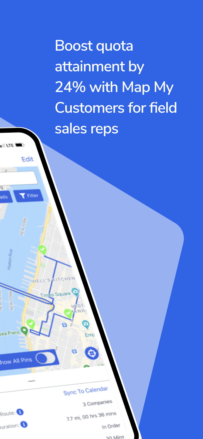 Map My Customers Route Planner