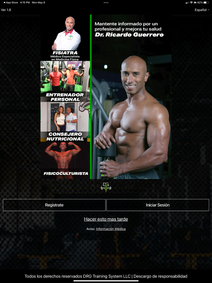 DRG Medical  Fitness Platform