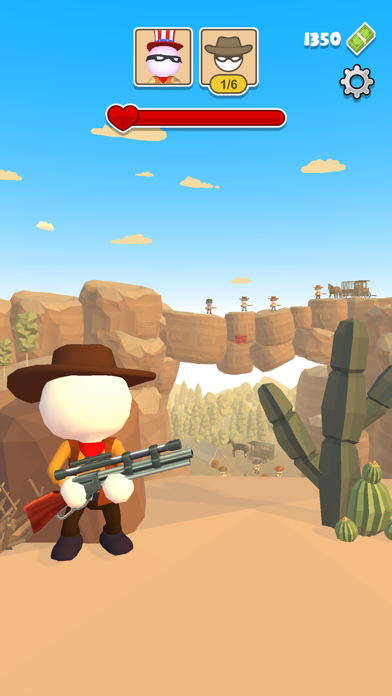 Screenshot #2 pour Western Sniper : FPS Far West