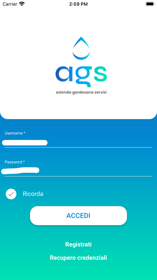 #2. AGS App (iOS) Podle: Azienda Gardesana Servizi Spa