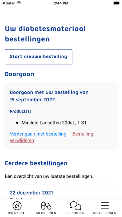 Mijn Medicijnen Screenshot