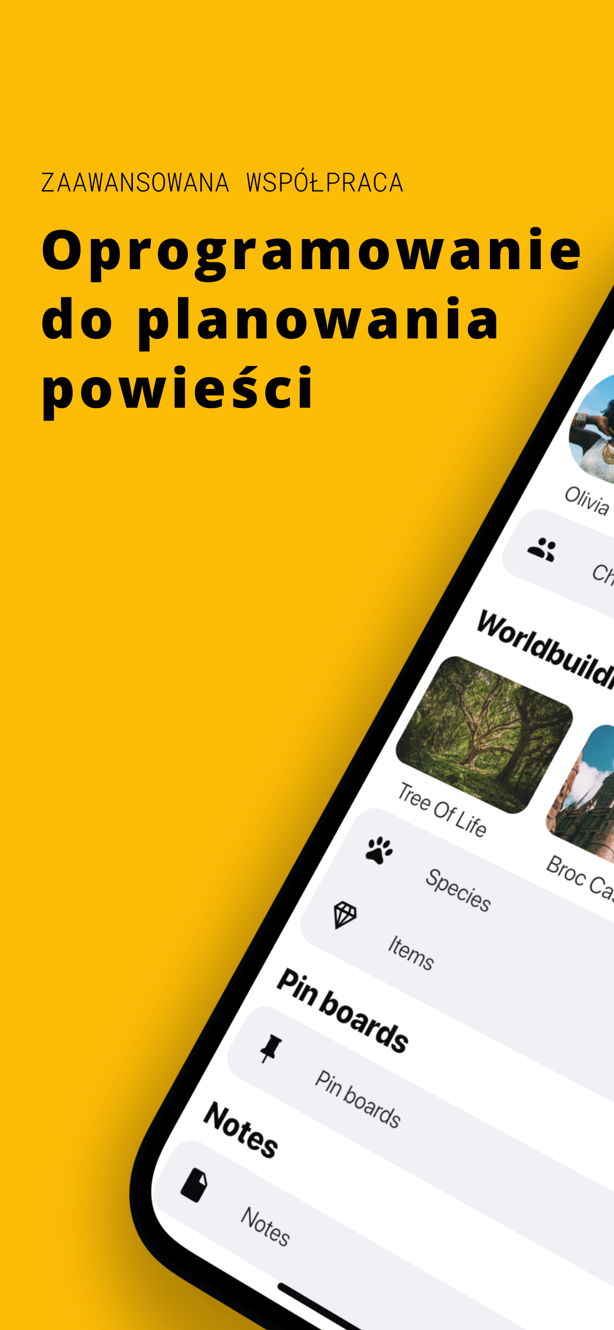 Fortelling - Writer Tools