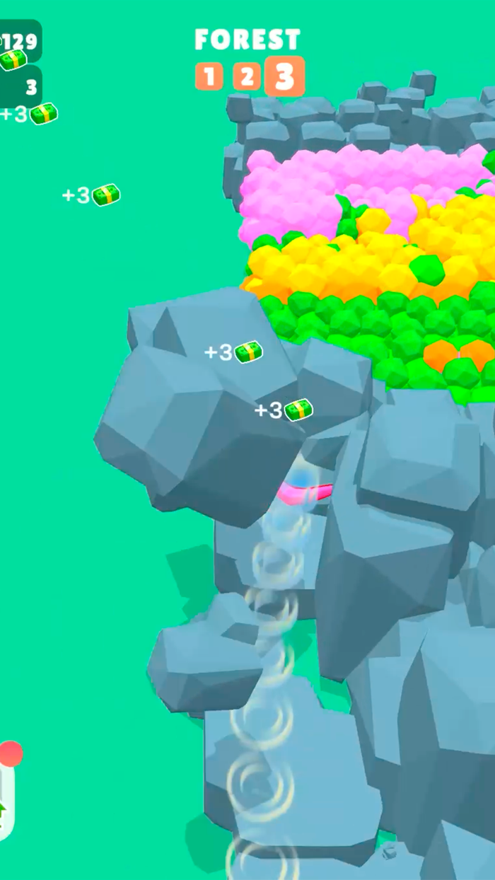 Boomerang Throw Cutting