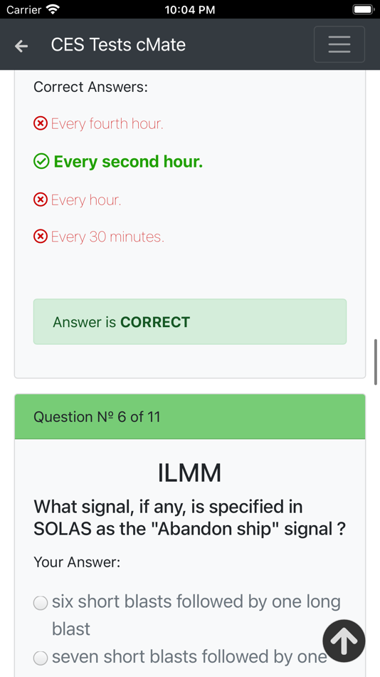 #8. CES Tests. cMate (iOS) 由: Maxim Lukyanenko