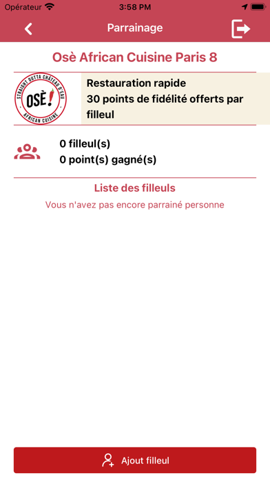 Osè African Cuisine Screenshot