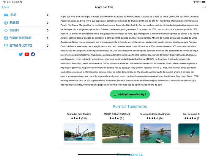 Quiz Estado do Rio de Janeiro