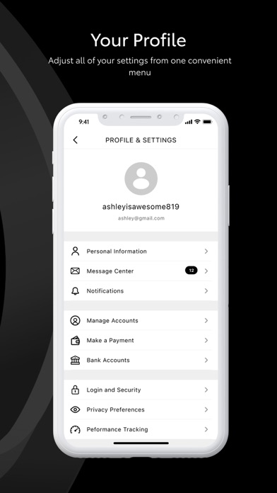 Lexus Financial Services Screenshot