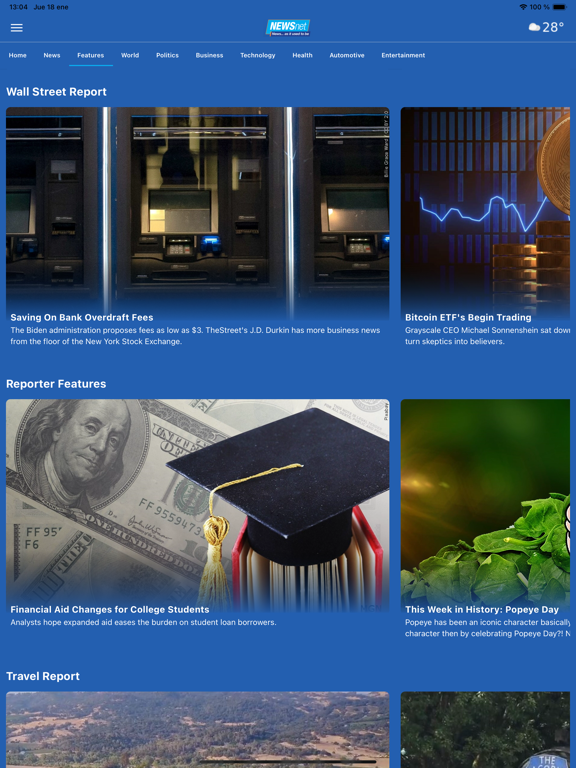 Screenshot #5 pour NewsNet App