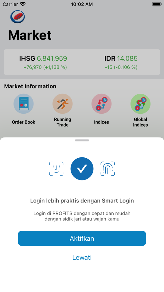 #8. Profits Anywhere (iOS) 来自: Phintraco Sekuritas, PT.