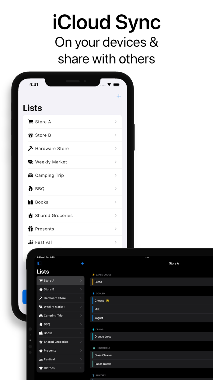 GetMe - Grocery Shopping List