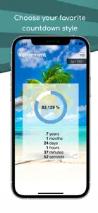 Retirement Countdown App screenshot #3 for iPhone