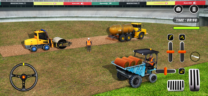 Stadium Construction-Cricket